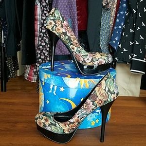 Floral Heels
